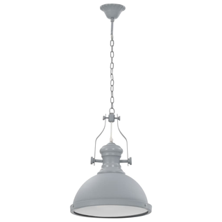 Ceiling Lamp Grey Round E27 - Giant Lobelia