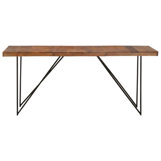 vidaXL Dining Table 180x90x76 cm Solid Acacia Wood - Giant Lobelia