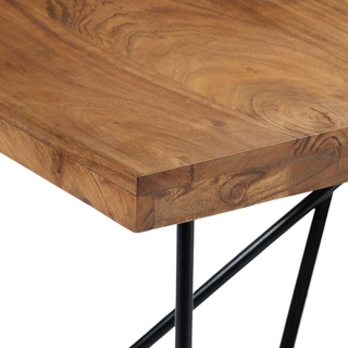 vidaXL Dining Table 180x90x76 cm Solid Acacia Wood - Giant Lobelia