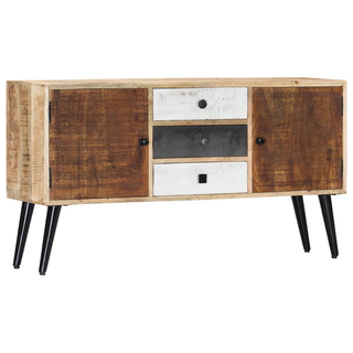 Sideboard 118x30x62 cm Solid Mango Wood - Giant Lobelia