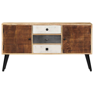 Sideboard 118x30x62 cm Solid Mango Wood - Giant Lobelia