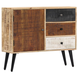 vidaXL Sideboard 88x30x73 cm Solid Mango Wood - Giant Lobelia