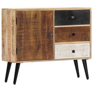 vidaXL Sideboard 88x30x73 cm Solid Mango Wood - Giant Lobelia