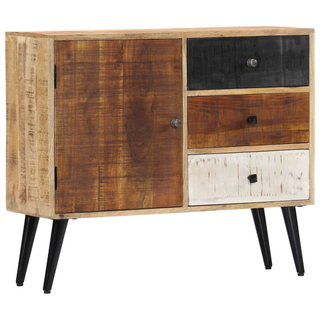 vidaXL Sideboard 88x30x73 cm Solid Mango Wood - Giant Lobelia