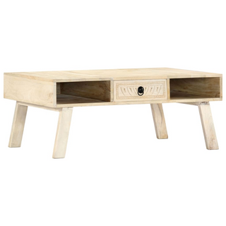 Coffee Table 100x60x40 cm Solid Mango Wood - Giant Lobelia