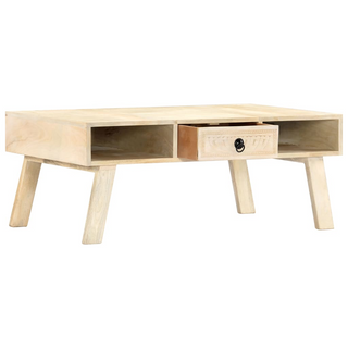 Coffee Table 100x60x40 cm Solid Mango Wood - Giant Lobelia