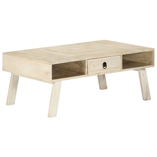 Coffee Table 100x60x40 cm Solid Mango Wood - Giant Lobelia