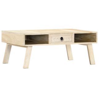 Coffee Table 100x60x40 cm Solid Mango Wood - Giant Lobelia