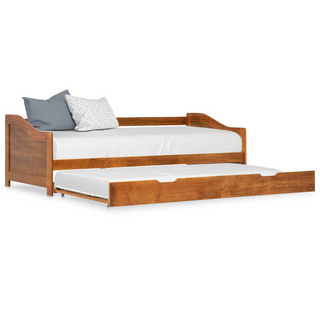 vidaXL Pull-out Sofa Bed Frame Honey Brown Pinewood 90x200 cm - Giant Lobelia