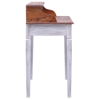 Writing Desk with Drawers 90x50x101 cm Solid Reclaimed Wood - Giant Lobelia