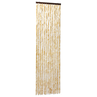 vidaXL Insect Curtain Beige 56x185 cm Chenille - Giant Lobelia