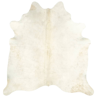 vidaXL Real Cow Hide Rug 150x170 cm Beige - Giant Lobelia