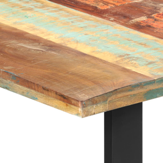 vidaXL Dining Table 180x90x76 cm Solid Reclaimed Wood - Giant Lobelia