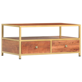 Coffee Table 90x50x40 cm Solid Acacia Wood - Giant Lobelia