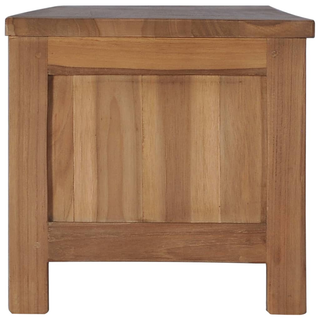 vidaXL TV Cabinet 150x30x30 cm Solid Teak Wood - Giant Lobelia