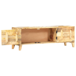 vidaXL TV Cabinet 120x30x40 cm Solid Mango Wood - Giant Lobelia