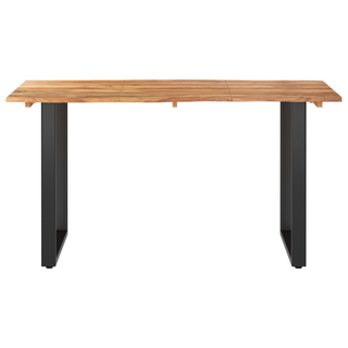 vidaXL Dining Table 140x70x76 cm Solid Acacia Wood - Giant Lobelia