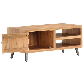 Coffee Table 90x45x40 cm Solid Acacia Wood - Giant Lobelia