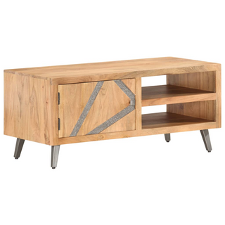 Coffee Table 90x45x40 cm Solid Acacia Wood - Giant Lobelia