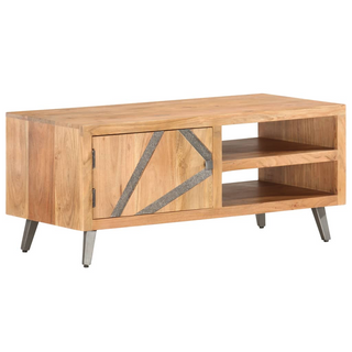 Coffee Table 90x45x40 cm Solid Acacia Wood - Giant Lobelia