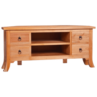 TV Cabinet 100x40x45 cm - Solid Mahogany Wood - Stylish and Durable - Giant Lobelia