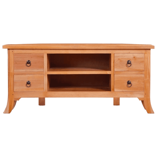 TV Cabinet 100x40x45 cm - Solid Mahogany Wood - Stylish and Durable - Giant Lobelia