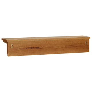 vidaXL Coat Rack 90x16x16 cm Solid Oak Wood - Giant Lobelia