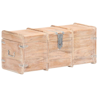 vidaXL Storage Chest 90x40x40 cm Solid Acacia Wood - Giant Lobelia