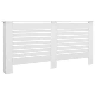 vidaXL Radiator Covers 2 pcs White 172x19x81.5 cm MDF - Giant Lobelia