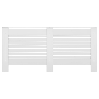 vidaXL Radiator Covers 2 pcs White 172x19x81.5 cm MDF - Giant Lobelia