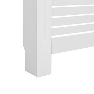 vidaXL Radiator Covers 2 pcs White 172x19x81.5 cm MDF - Giant Lobelia