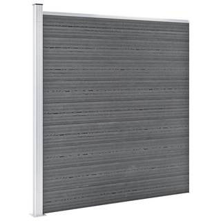 vidaXL Garden Fence WPC 1564x186 cm Grey - Giant Lobelia