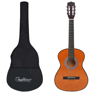 vidaXL Classical Guitar for Beginner with Bag 3/4 36"