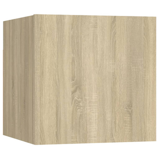 5 Piece TV Cabinet Set Sonoma Oak Engineered Wood - Giant Lobelia