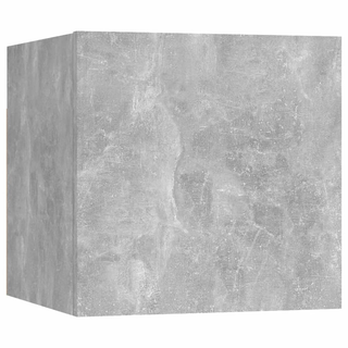 8 Piece TV Cabinet Set Concrete Grey - Giant Lobelia