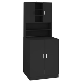 Washing Machine Cabinet Black - Giant Lobelia