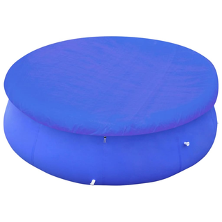 vidaXL Pool Covers 2 pcs PE Round 540 cm 90 g/m² - Giant Lobelia