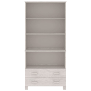 Highboard HAMAR Solid Wood Pine White - Giant Lobelia