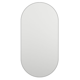 vidaXL Mirror with LED Lights 80x40 cm Glass Oval - Giant Lobelia