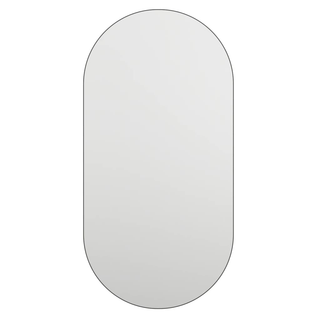 vidaXL Mirror with LED Lights 60x30 cm Glass Oval - Giant Lobelia