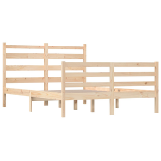 Bed Frame Solid Wood Pine 140x200 cm - Giant Lobelia