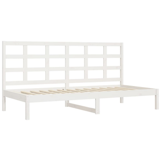 vidaXL Day Bed White 90x200 cm Solid Wood Pine - Giant Lobelia