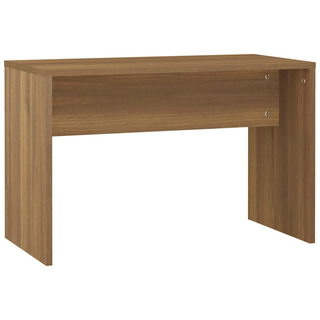 vidaXL Dressing Table Set with LED Brown Oak Engineered Wood - Giant Lobelia