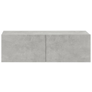 4 Piece TV Cabinet Set Concrete Grey - Giant Lobelia