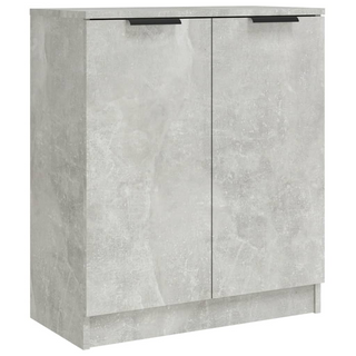 3 Piece Sideboards Concrete Grey Engineered Wood - Giant Lobelia