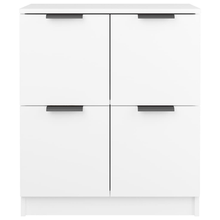 vidaXL Sideboards 2 pcs White 60x30x70 cm Engineered Wood - Giant Lobelia