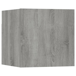 vidaXL Wall-mounted TV Cabinets 8 pcs Grey Sonoma 30.5x30x30 cm - Giant Lobelia