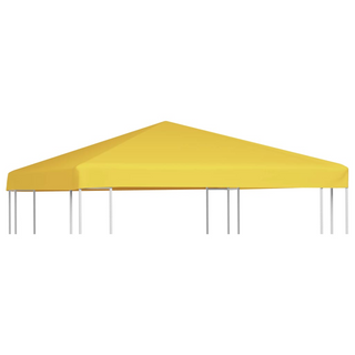 Gazebo Top Cover 270 g/m² 3x3 m Yellow - Giant Lobelia