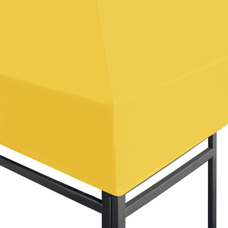 Gazebo Top Cover 270 g/m² 4x3 m Yellow - Giant Lobelia