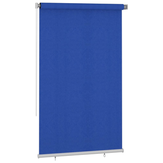 vidaXL Outdoor Roller Blind 140x230 cm Blue HDPE - Giant Lobelia